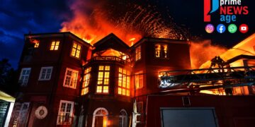 Fort Kochi Koder House fire - ഫോർട്ട് കൊച്ചിയിലെ കോഡർ ഹൗസ് തീപിടിത്തത്തിന്റെ AI പരിഷ്‌കരിച്ച ദൃശ്യം