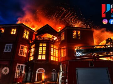 Fort Kochi Koder House fire - ഫോർട്ട് കൊച്ചിയിലെ കോഡർ ഹൗസ് തീപിടിത്തത്തിന്റെ AI പരിഷ്‌കരിച്ച ദൃശ്യം
