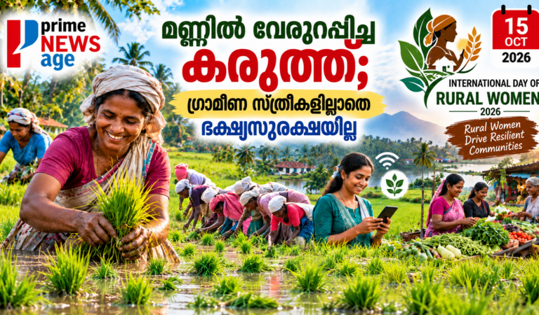 മണ്ണിൽ വേരുറപ്പിച്ച കരുത്ത്; ഗ്രാമീണ സ്ത്രീകളില്ലാതെ ഭക്ഷ്യസുരക്ഷയില്ല