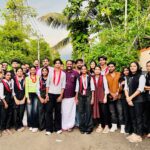 പേഴയ്ക്കാപ്പിള്ളി അറഫ കോളേജിൽ വിജയിച്ച എഐഎസ്എഫ് സ്ഥാനാർത്ഥികളെ എൻ. അരുൺ അഭിവാദ്യം ചെയ്യുന്നു