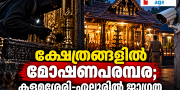 കളമശ്ശേരി–ഏലൂർ മേഖലയിൽ ക്ഷേത്ര മോഷണങ്ങൾ ആവർത്തിച്ചതിനെ തുടർന്ന് സുരക്ഷ ശക്തമാക്കി