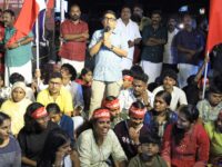 വൈറ്റിലയിൽ AISF എറണാകുളം ജില്ലാ കമ്മിറ്റിയുടെ നേതൃത്വത്തിൽ നടന്ന ‘ഇതാണ് ജന്തർ മന്തർ’ രാപ്പകൽ സമരം